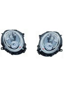 Mini Cooper 2006-2014 Clear Headlight Headlamp Pair Right Left