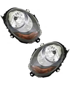 Fits Mini Cooper 2014-2018 Amber Headlight Headlamp Pair Right Left