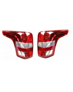 Pair Rh Lh Side For Mitsubishi L200 Pickup 2015 + Rear Tail Brake Light Lamp - Fits Fiat Fullback 2016-2019 Rear Light Tail Back Lamp Pair Right Left