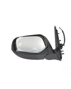 Mitsubishi L200 Warrior Door Wing Mirror L/H Auto Folding Black (2015-2019) - Electric Black Power Folding  - Barbarian