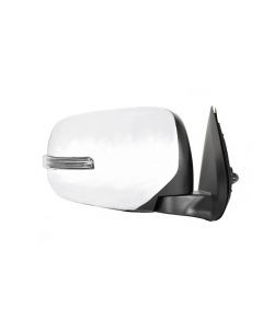 Mitsubishi L200 2015-2019 Electric Chrome Folding Door Wing Mirror Rh Right Side - Mitsubishi L200 Barbarian 2.4D Auto Fold Chrome