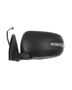 Mitsubishi L200 Warrior Door Wing Mirror L/H Auto Folding Black (2015-2019) - Electric Black Power Folding - Barbarian