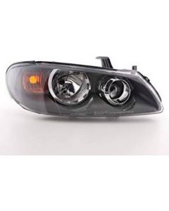 Nissan Almera N16 2003-2006 Black Headlight Headlamp Driver Rh Side