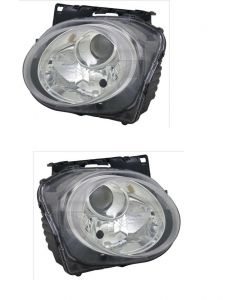 Nissan Juke 2014-2019 Headlight Headlamp Pair Both Right Left Os Ns