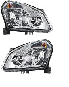  Nissan Qashqai 2007-2010 Headlight Headlamp Pair Set Right Left