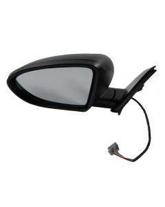  Nissan Qashqai 2007-2013 Electric Black Door Wing Mirror Lh Left Passenger