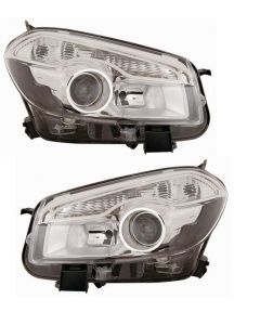  Nissan Qashqai J10 2010-2013 Headlight Headlamp Pair Set Both Right & Left