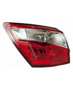 Nissan Qashqai 2010-2013 Rear Tail Lamp Back Light Passenger Near Left Side