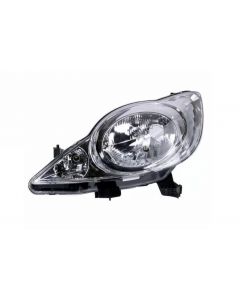 Peugeot 107 2005-2005 Headlight Headlamp Passenger Lh N/S Side