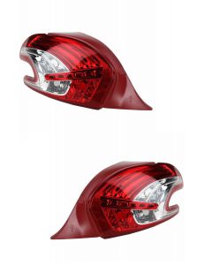  Peugeot 208 2012-2015 Rear Light Tail Lamp Pair Right & Left