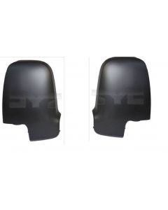 MERCEDES SPRINTER 2018- ON DOOR WING MIRROR  BLACK COVER PAIR RIGHT LEFT 