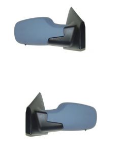 Renault Clio 2005-2009 Primed Door Wing Mirror Pair Right Left O/S N/S Both