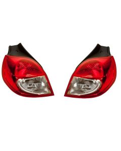 Renault Clio 2009-2012 Rear Light Tail Lamp Pair Set Right & Left