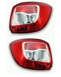  Dacia Sandero 2012- 2017 Rear Lamps Light Pair Right Left Os N/S