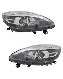 Fits Renault Scenic 2012-2016 Front Headlight Halogen Pair Right Left