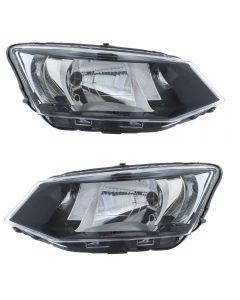 Fits For Skoda Fabia 2015-2018 Front Headlights Headlamp PAIR RIGHT LEFT