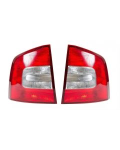 Fits Skoda Octavia 2009-2013 Estate Combi Rear Light Tail Back Lamp Pair Set