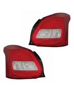 Suzuki Swift 2017-2020 5 Door Hatchback Not Led Rear Tail Back Lamp Pair Rh Lh