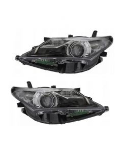 Fits Toyota Auris E18 2013-2015 Front Headlight Headlamp Pair Right & Left W Led