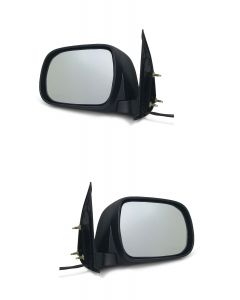 Toyota Hilux Mk6 2005-2011 Electric Door Wing Mirror Black Pair Right Left R+L