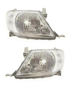 Fits Toyota Hilux Hi-Lux 2009-2011 Headlight Headlamp Pair Right Left O/S N/S