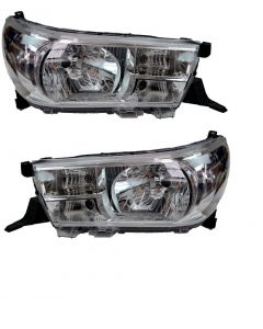 Toyota Hilux Revo 2015- On Headlight Headlamp Pair Set O/S N/S Right Left