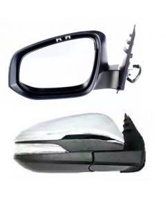 Toyota Hilux 2016-2024 Chrome Power Folding Door Wing Mirror Lh Left Side N/S