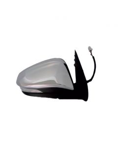 Toyota Hilux 2016- 2024 Chrome Power Folding Door Wing Mirror Driver Side Off