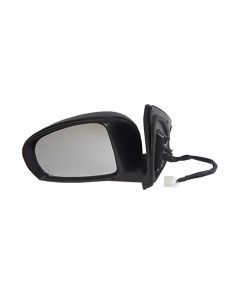  Toyota Iq 2009-2015 Black Electric Door Wing Mirror N/S Passenger Lh Side