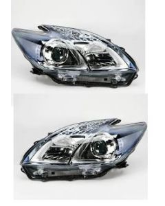  Toyota Prius 2009-2012 Headlight Headlamp Pair Right Left