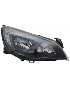 Vauxhall Astra J 2009-2012 Black Headlight Headlamp Driver Right Side Rh