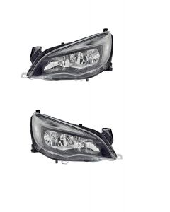 Vauxhall Astra 2012-2015 Headlight Headlamp Pair Set Both Right Left