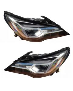 Vauxhall Astra K 2015-2022 Front Headlight Headlamp Pair Right Left O/S N/S