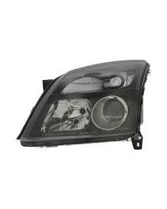 Vauxhall Vectra 2002-2005 Black Headlight Headlamp Passenger Side Left Side