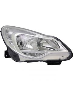 Vauxhall Corsa D 2011-2015 Headlight Headlamp Chrome Lh Left Near Side Left