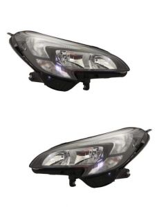 Vauxhall Corsa E 2015-2020 Headlight Headlamp Not Drl Pair Set Both Right Left