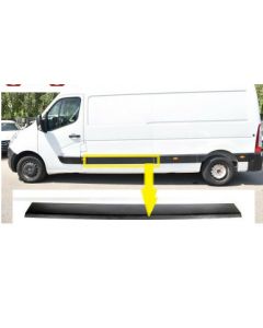 Movano & Nv400 & Master 2010-2019 Protective Strip Plastic Moulding Door Lh Left Near