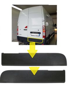 Movano Nv400 Master 2010-2019 Rear Door Trim Strap Moulding Pair Rh Lh