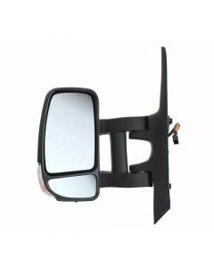 VAUXHALL MOVANO 2010-2022 RENAULT MASTER 2010-2024 NISSAN NV400 2010-2020 LONG ARM DOOR WING MIRROR ELECTRIC  LH LEFT SIDE NEAR SIDE