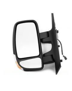 Vauxhall Movano 2010-2022 & Renault Master & Nv400 2010 - 2024 Door Wing Mirror Manual Black Passenger Near Left Side