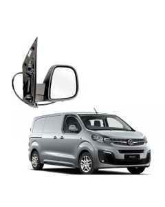 Vauxhall Vivaro 2019 - 2025 - Fits Citroen Dispatch, Peugeot Expert, Peugeot Traveller, Toyota Proace City BLACK Door Wing Mirror RH RIGHT SIDE OFF SIDE