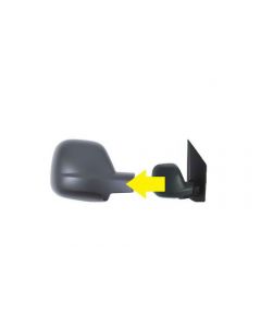 Vauxhall Vivaro 2019 - 2025 - Fits Citroen Dispatch, Peugeot Expert, Peugeot Traveller, Toyota Proace City Black Cover Door Wing Mirror RH Right Side