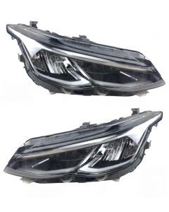 Fits Vw Golff Mk8 2020-2024 With Ed Drl Hatchback Headlights Headlamp Pair Rh Lh