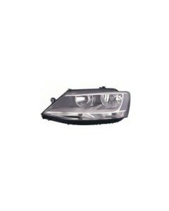 Vw Jetta 2011-2018 Headlight Headlamp Black Passenger Near Left Side N/S