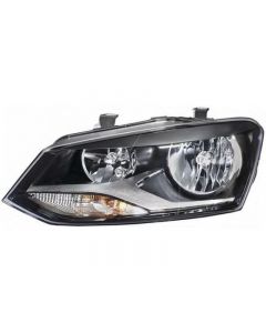  Vw Polo 2009 To 2014 Shape Passenger Side Headlight Headlamp