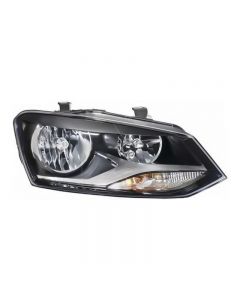 Vw Polo 2009 To 2014 Shape Driver Side O/S Headlight Headlamp