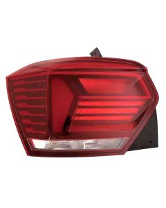 Vw Polo 2017- 2020 Rear Light Tail Back Lamp Lh NOT LED Side Near Side