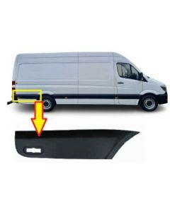  Mercedes Sprinter & Vw Crafter 2006-2017 Side Moulding Trim Plastic Strip Driver Side Off Side